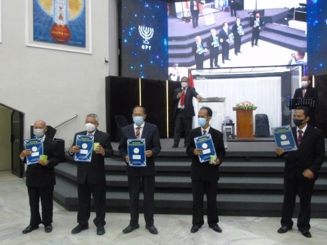 Penahbisan Gembala Sidang Sinode GPT BPW V - Surabaya 17 Maret 2022
